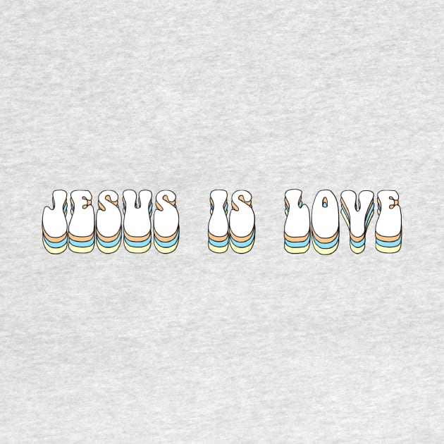 jesus is love groovy by mansinone3